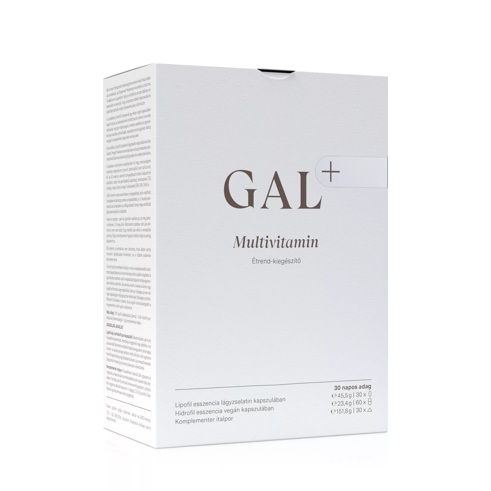 GAL+ Multivitamin 60+30 kapszula+30 adag italpor